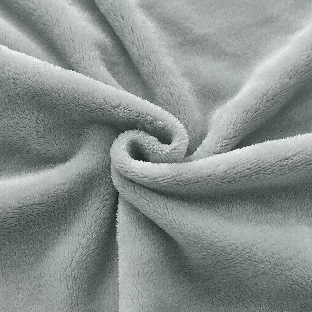 "Flannel Velvet Blanket, Plush and Soft,