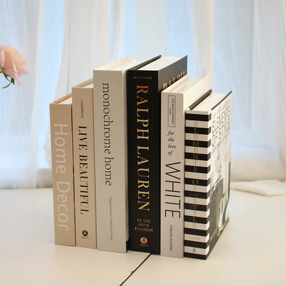 3-Piece Fake Book Set Coffee Table Decor