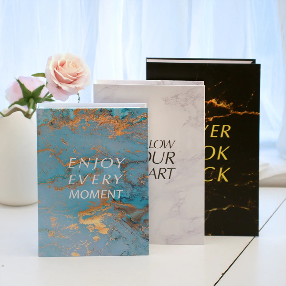 3-Piece Fake Book Set Coffee Table Decor